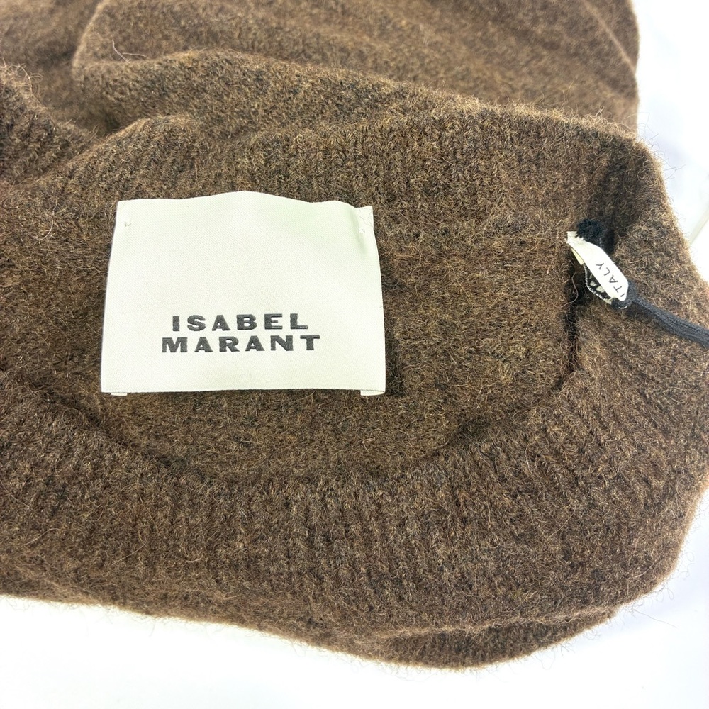 Isabel Marant Brown Crew Neck Sweater - Picture 8 of 12
